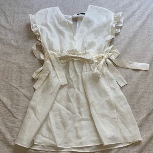 White Zara Dress